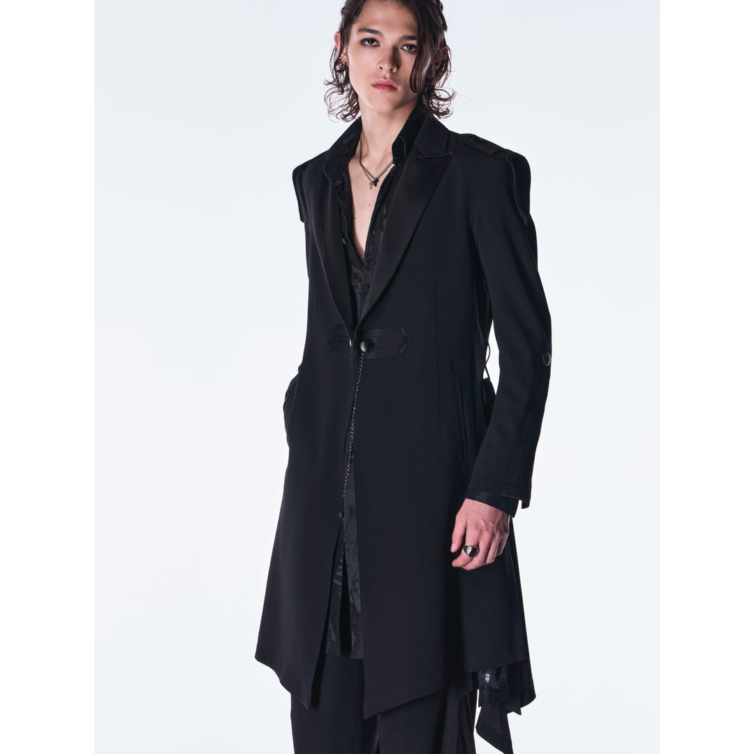 kiryuyrik(キリュウキリュウ)BackSatin GothJacketⅡ / Black – ANRE-R