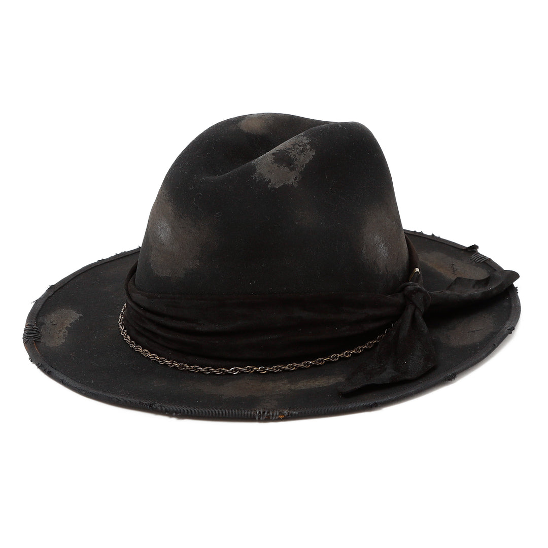 triangles hat(トライアングルズハット) Leather & Chain Western Hat
