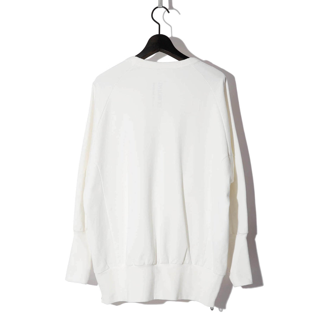 SWITCHBLADE(スイッチブレード) MULTI-ZIPPER SWEATSHIRT / WHITE