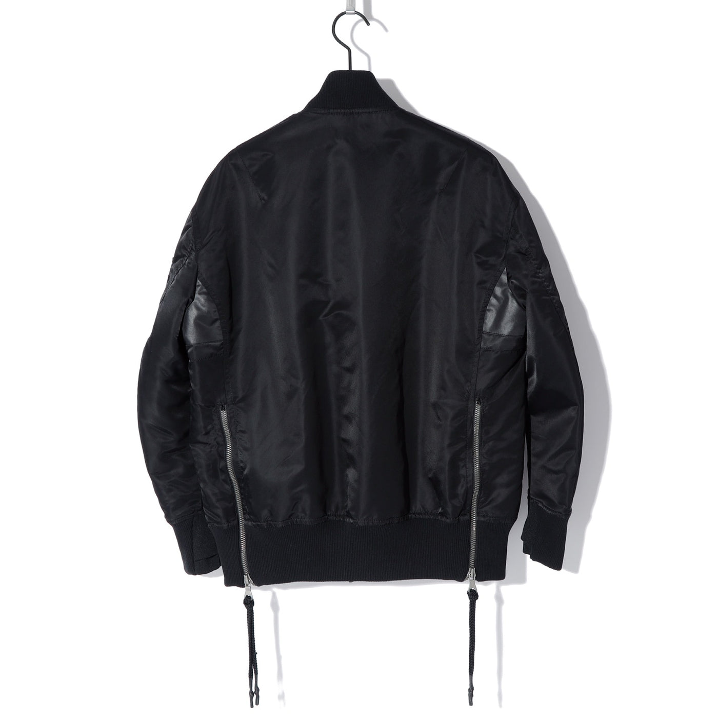 CROSS OVERSIZED MA-1 BLOUSON JK / BLACK