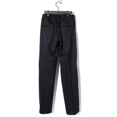 2/76Gabagine WideSlacks / Black