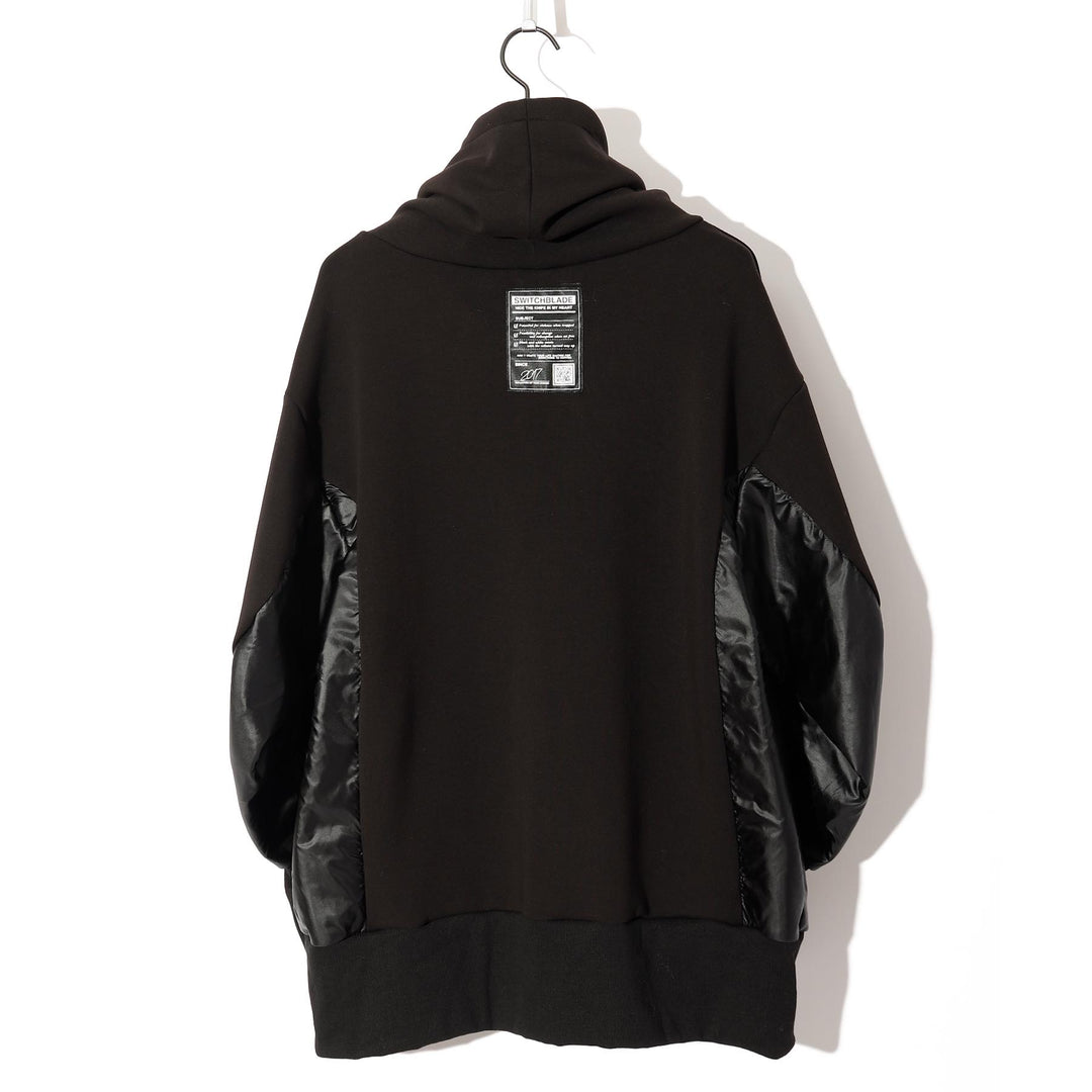 SWITCHBLADE(スイッチブレード) DRAWSTRING HIGH-NECK P/O / BLACK