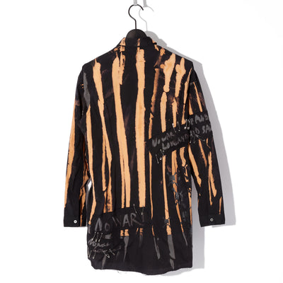 REMAKE STRIPE SH / BLACK