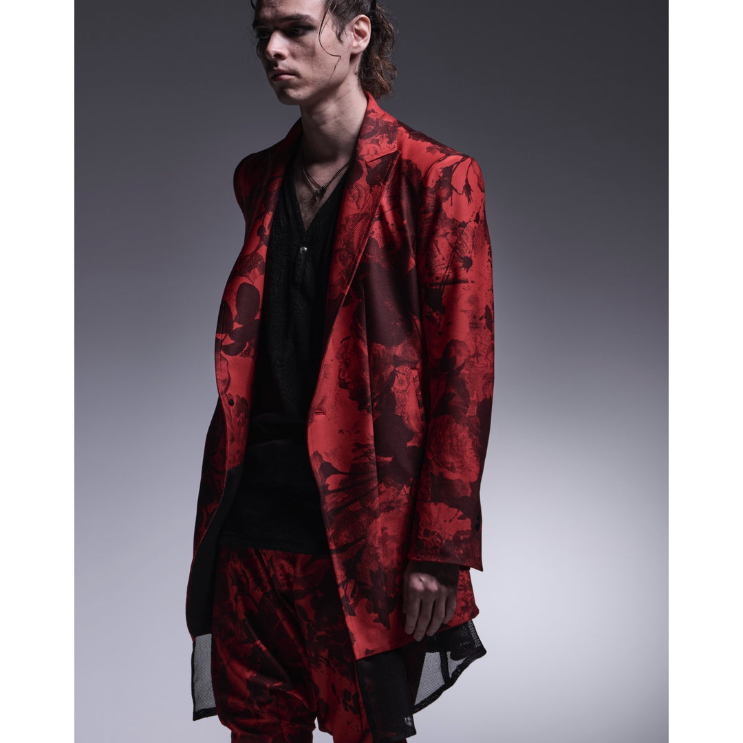 kiryuyrik(キリュウキリュウ)LayeredJacket / Black&Red – ANRE