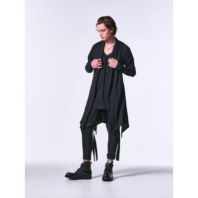 LaceyJQD Jersey FlareCardigan / Black