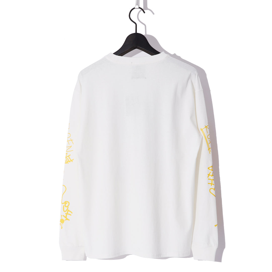 Roen(ロエン) COLOR GRAPHIC T / WHITE – ANRE-R SALON