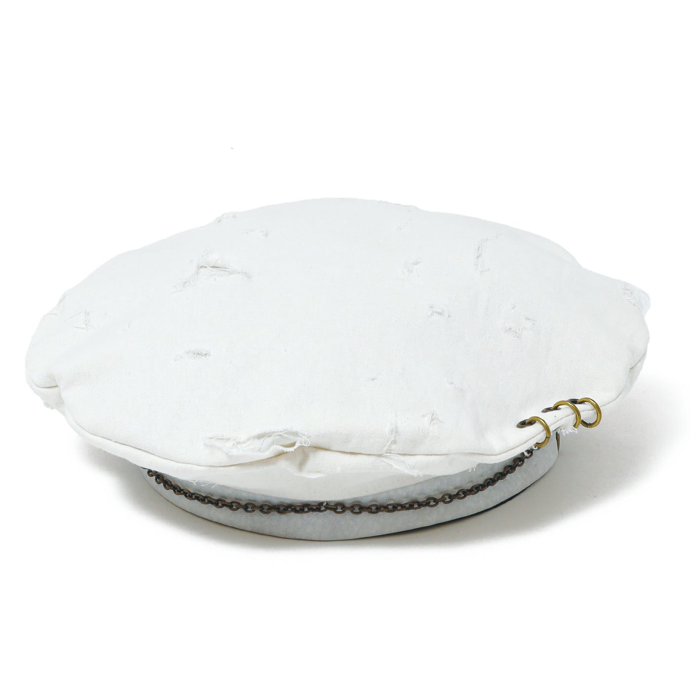 Chain C/L White Beret / WHITE