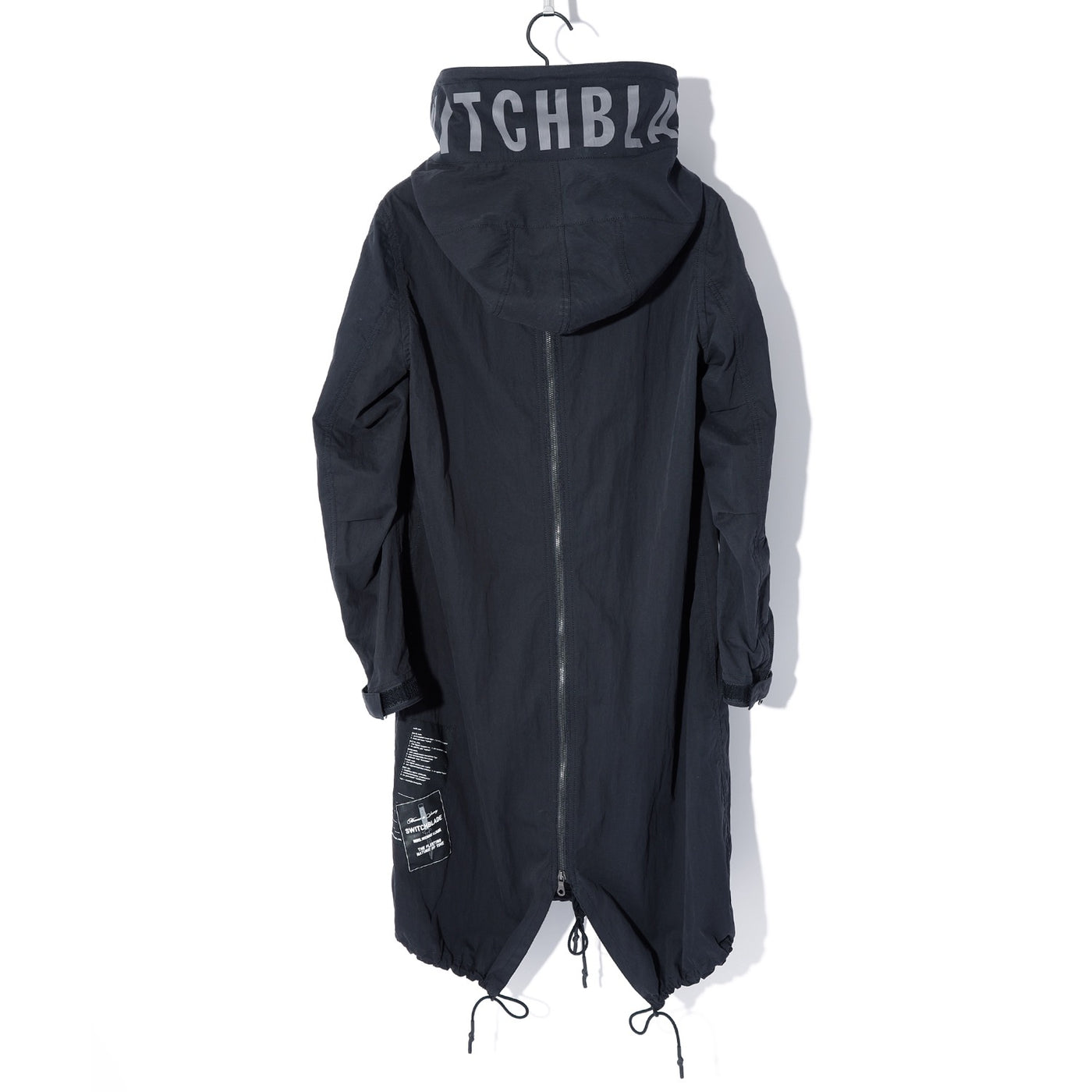 SWITCHBLADE x nude:masahiko maruyama ZIPPER FUSION MODS COAT / BLACK