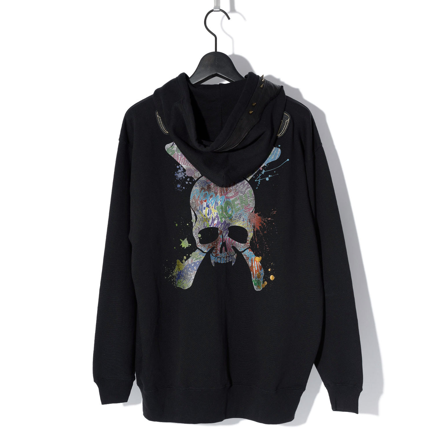 Roen(ロエン) REMAKE WAPPEN ZIPUP HOODIE col / BLACK – ANRE-R SALON