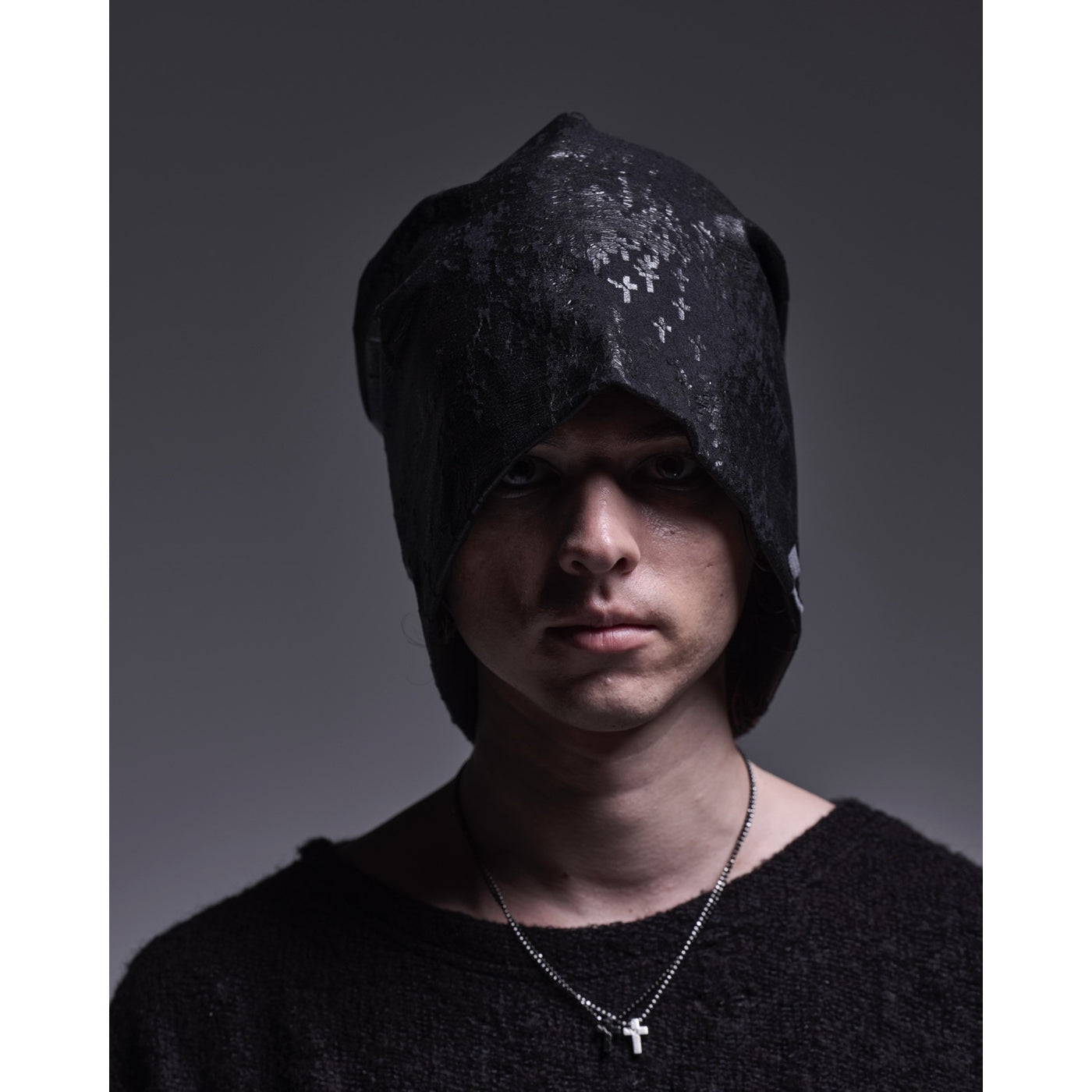 CrossDotFleece Cap / Black