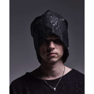 CrossDotFleece Cap / Black