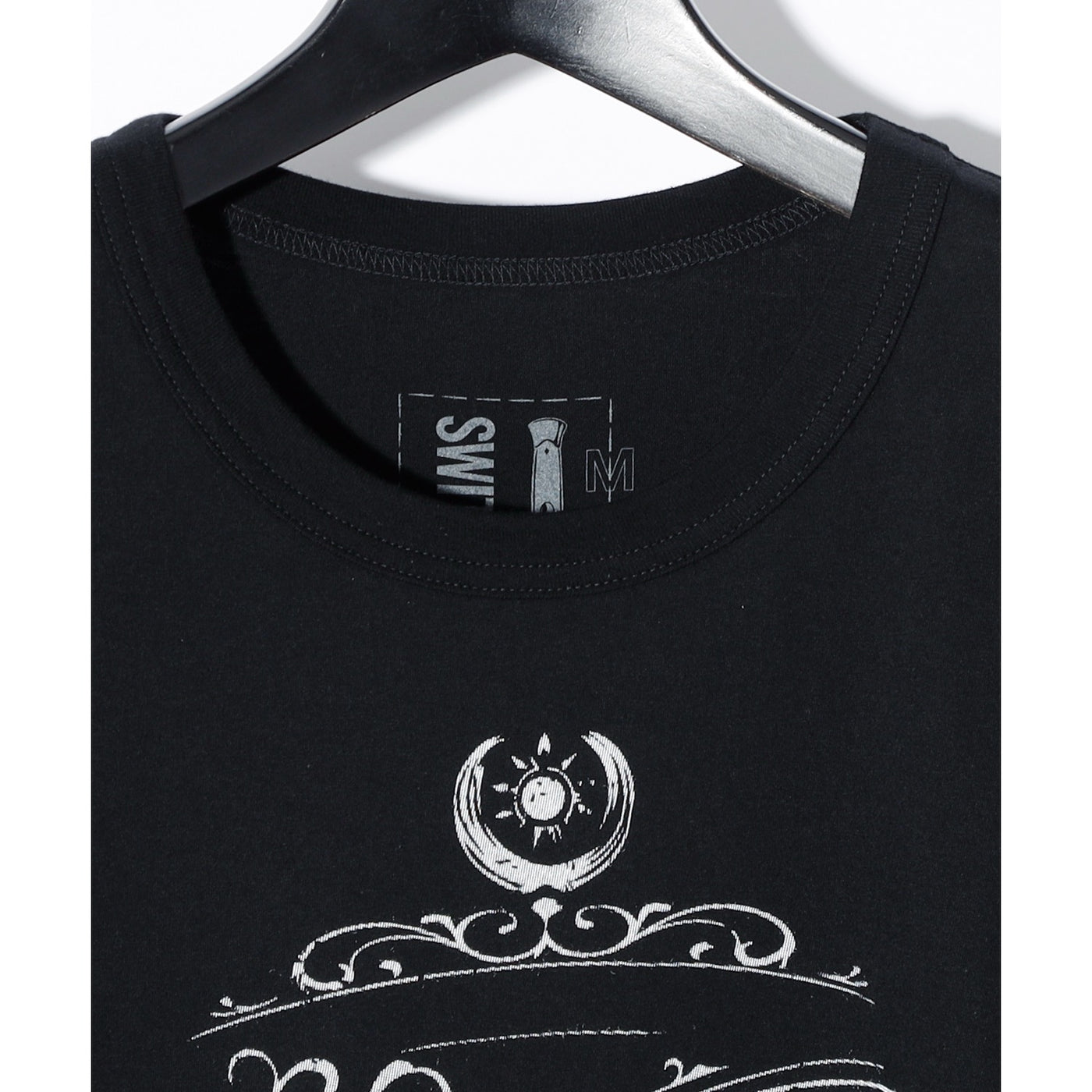 SWITCHBLADE(スイッチブレード) UPSIDE-DOWN SWITCHBLADE TEE / BLACK