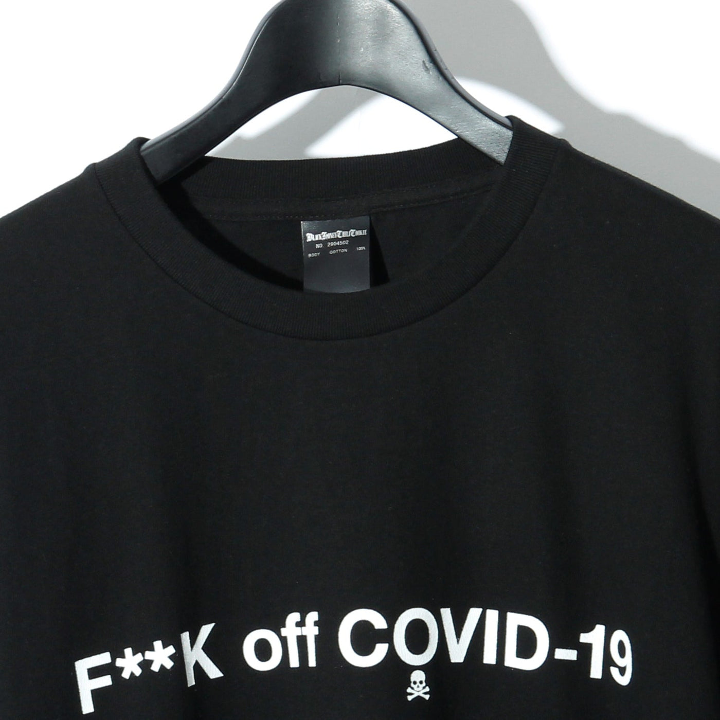 COVID-19 L/S Tee / BLACK