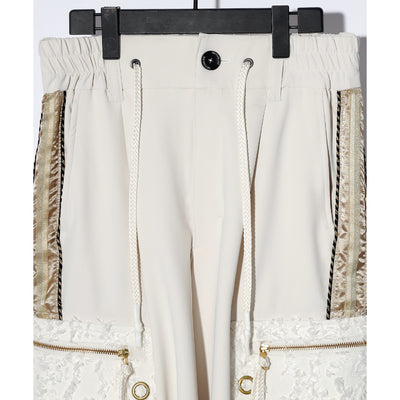 REFINED REBEL CARGO PT / WHITE