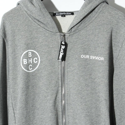 BH Big Logo Parka / HEATHERGRAY×WHITE