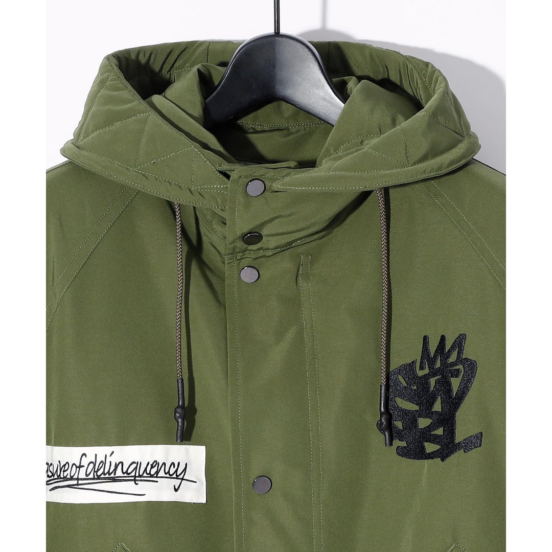 SWITCHBLADE(スイッチブレード) FISHTAIL MODS COAT (GRAPHIC) / KHAKI