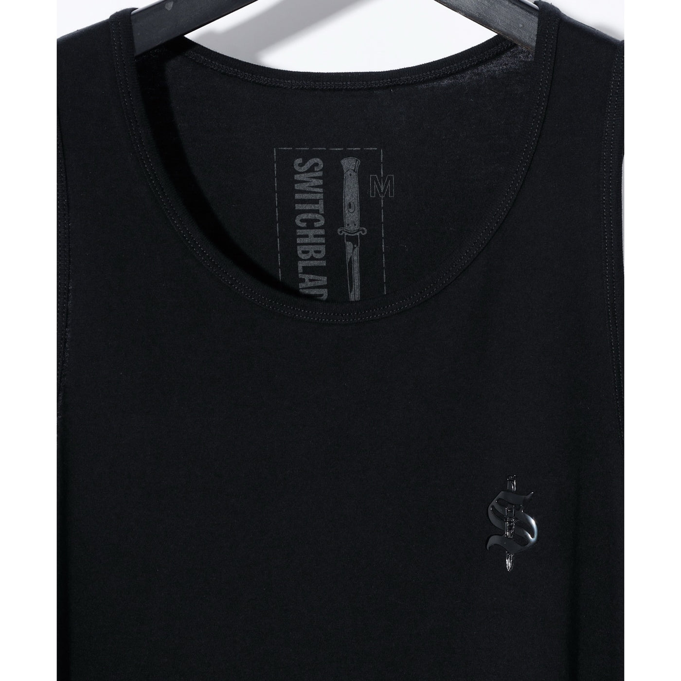 SB METALLIC LOGO T/TOP / BLACK