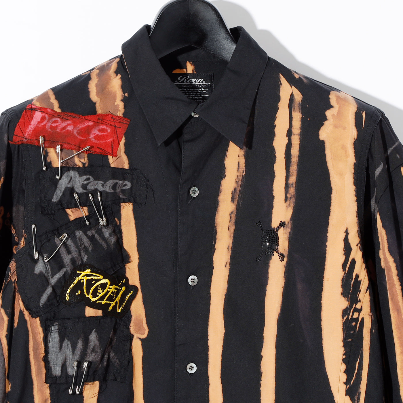 REMAKE STRIPE SH / BLACK