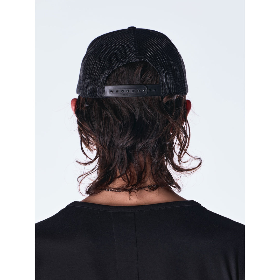 kiryuyrik(キリュウキリュウ)Mesh Cap / BlackxBlackEmbroidery