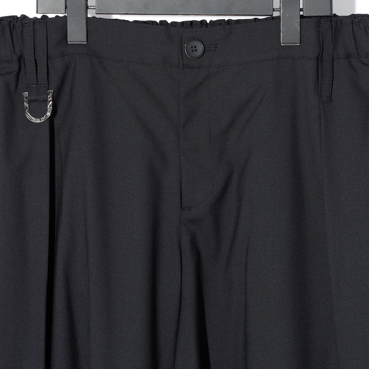 TWS-Toropical SlitWideTuckSlacks / Black