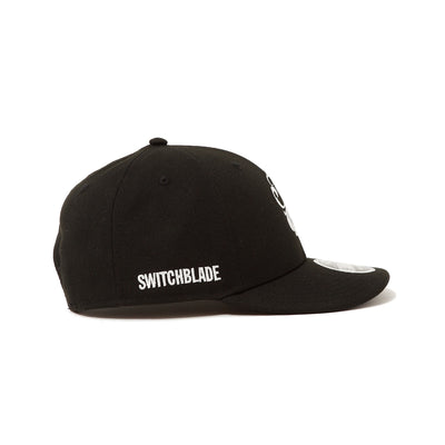 SWITCHBLADE × NEW ERA® ORNATE S BASEBALL CAP / BLACK