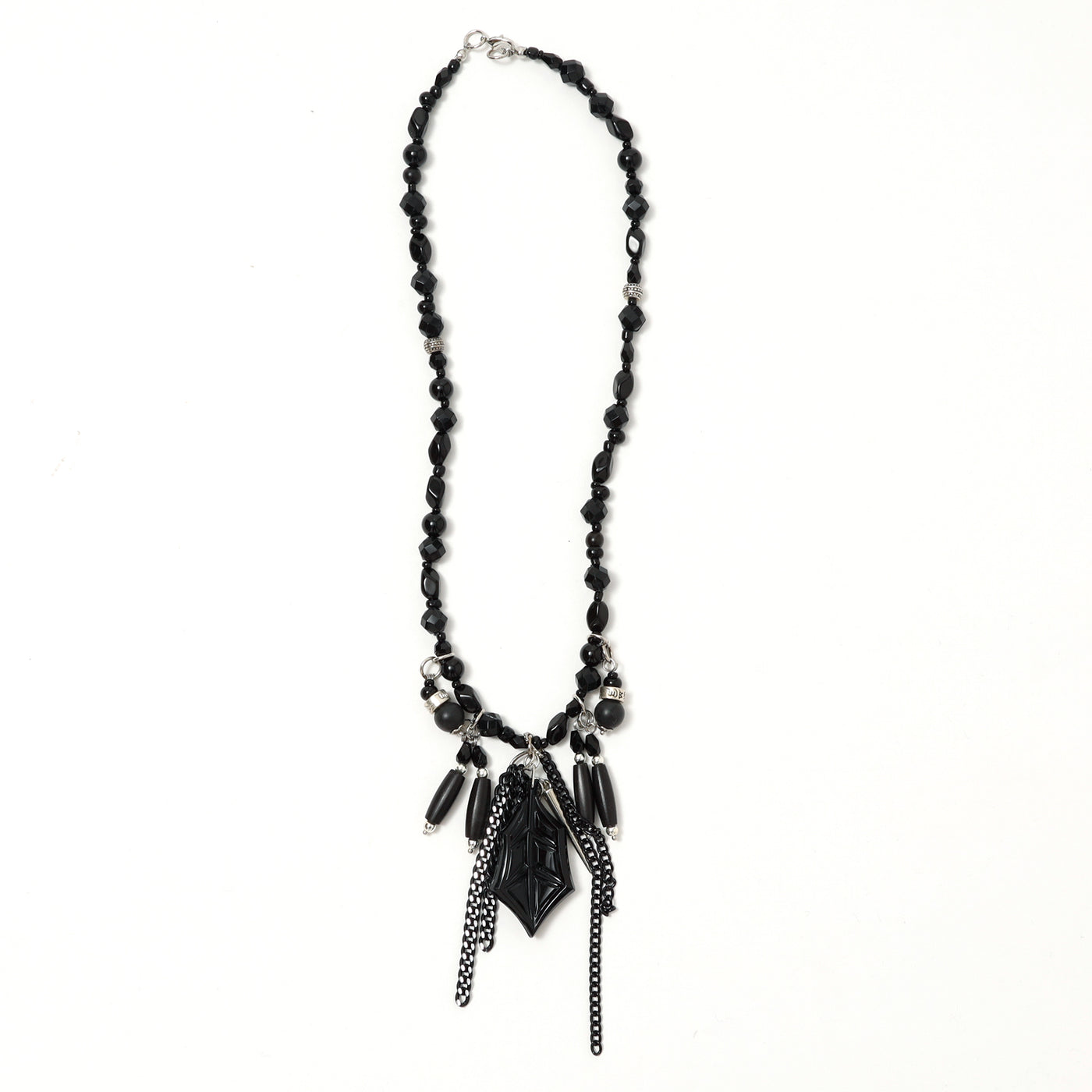 Woden / black / necklace / BLACK