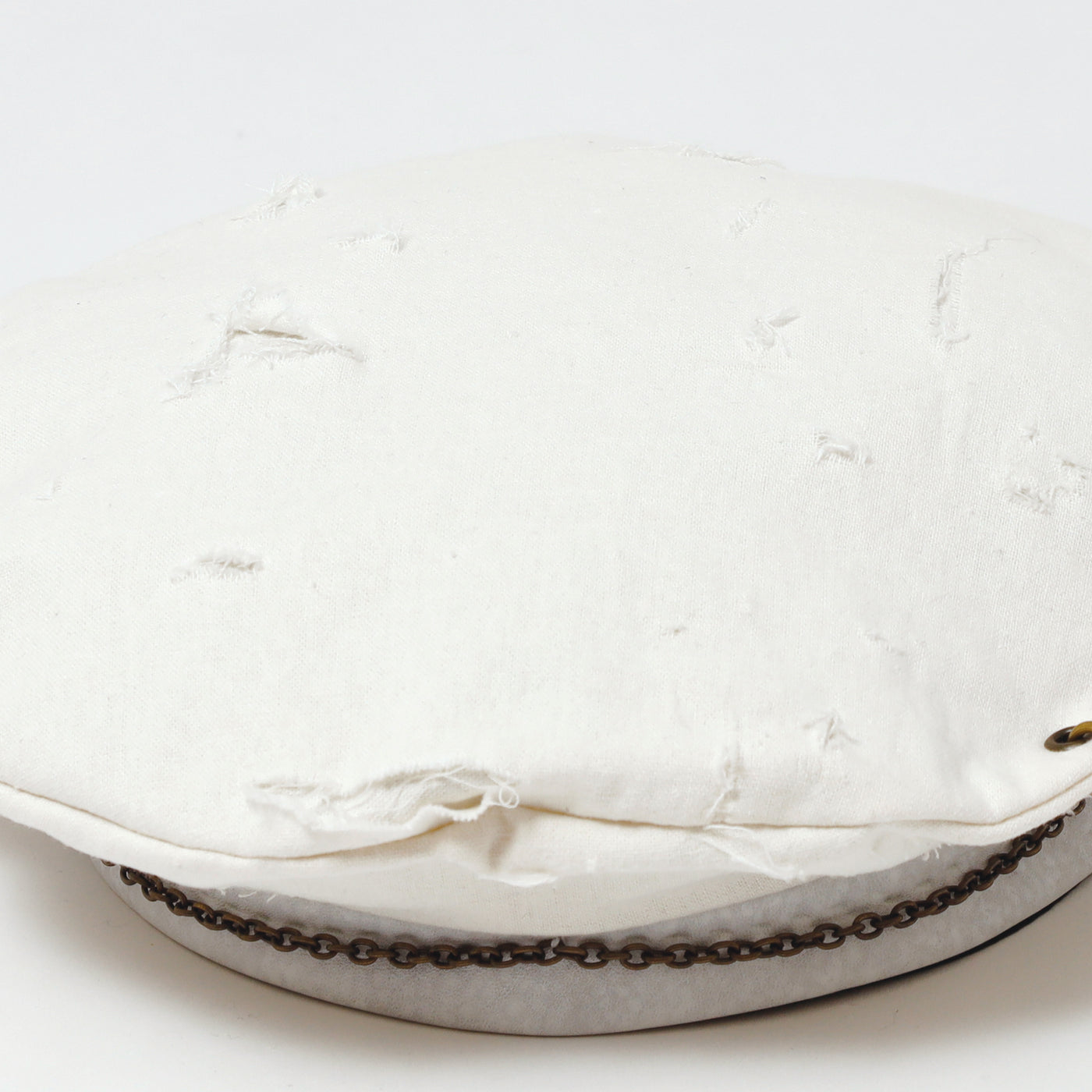 Chain C/L White Beret / WHITE
