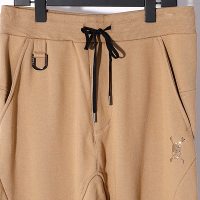 DRAPING SWEAT PANTS / BEIGE