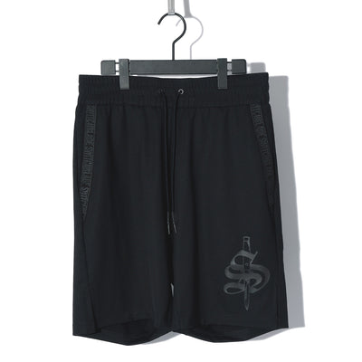 WIDE LAYERED SB SHORT PT / BLACK