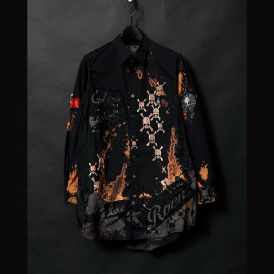 REMAKE MESSAGE SKULL BLEACH SH / BLACK