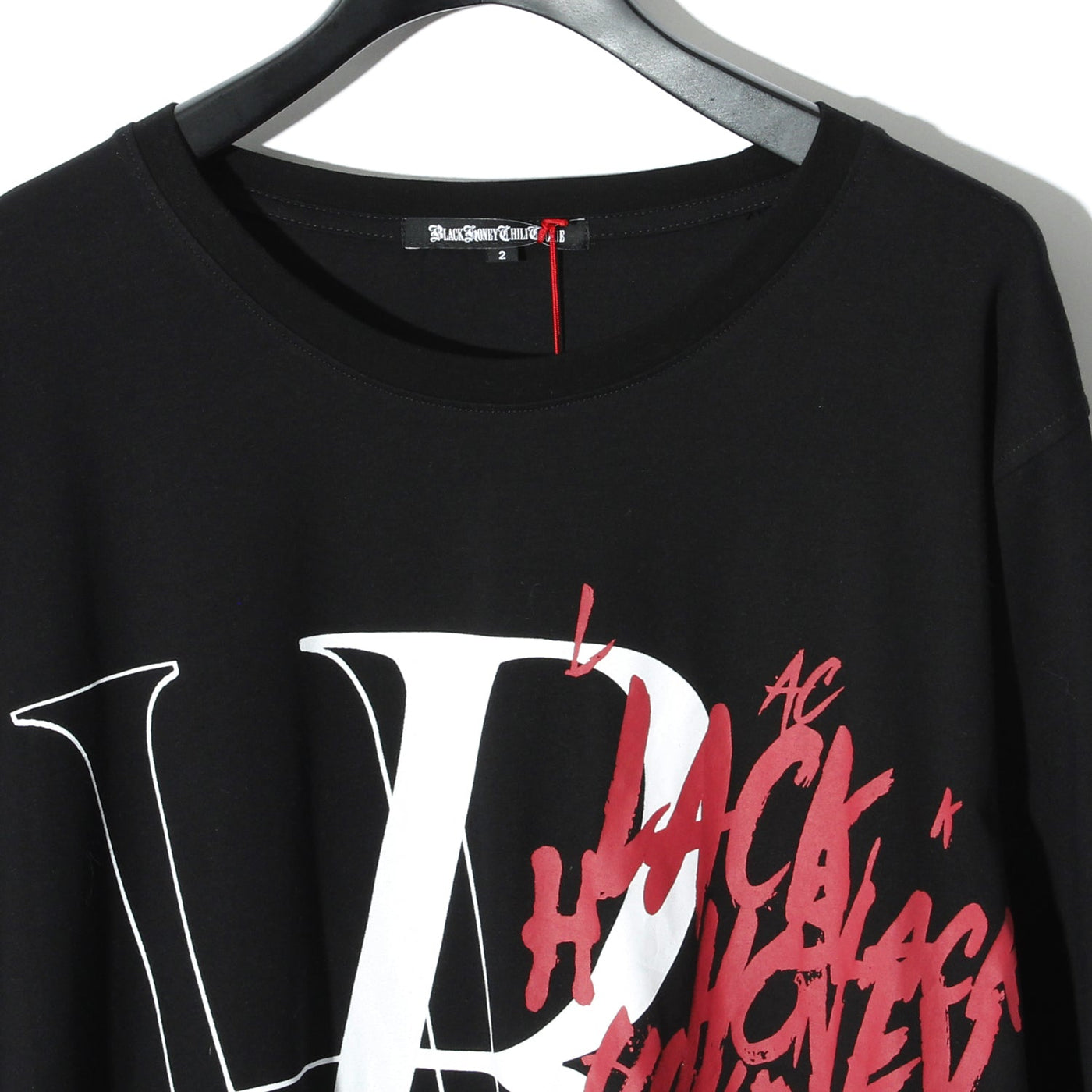 BH Spray L/S Tee / BLACK