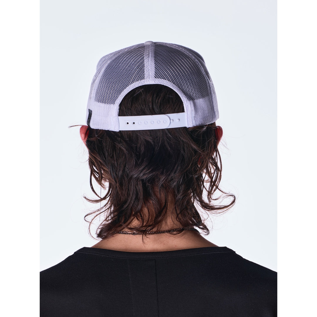 kiryuyrik(キリュウキリュウ)Mesh Cap / White x BlackEmbroidery