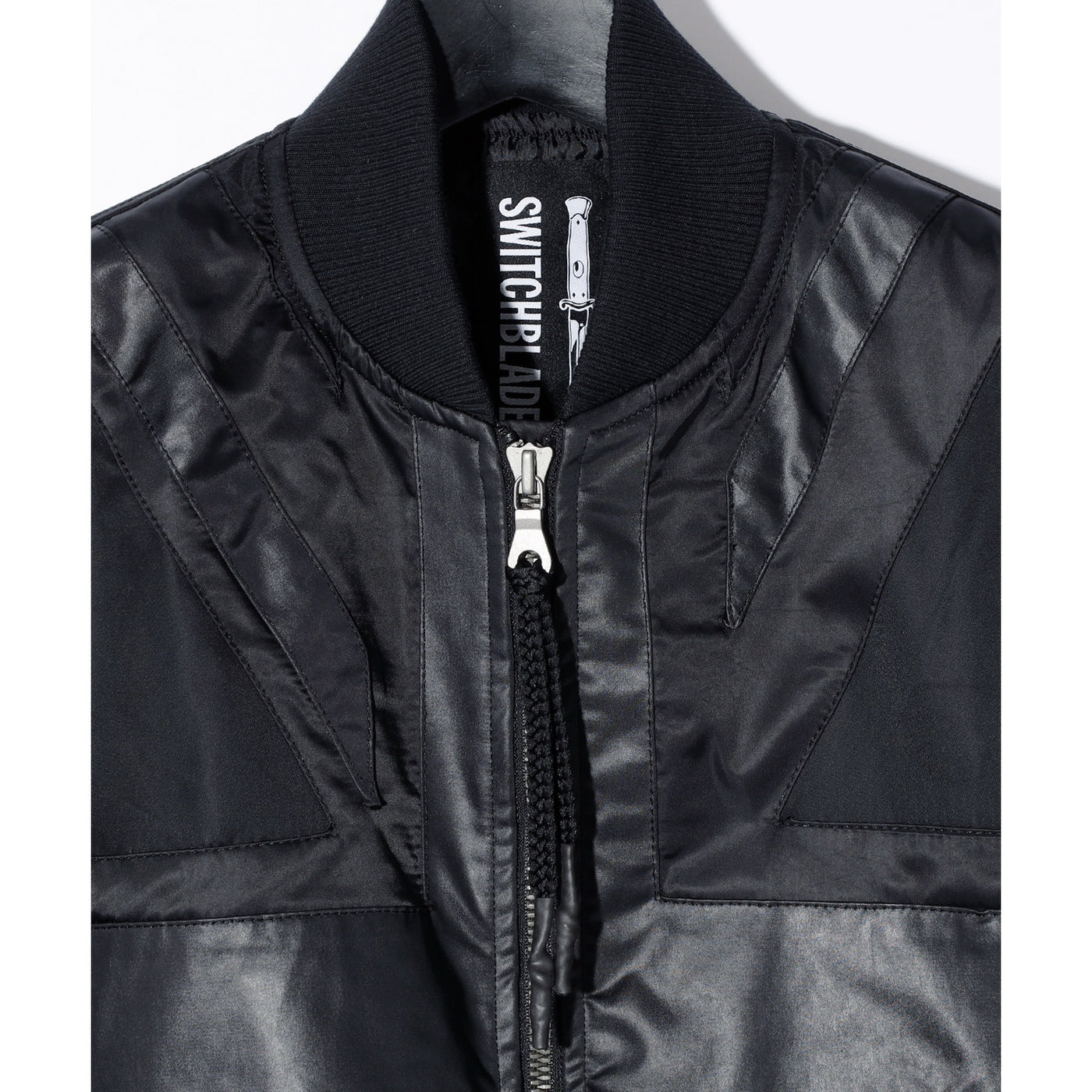 CROSS OVERSIZED MA-1 BLOUSON JK / BLACK
