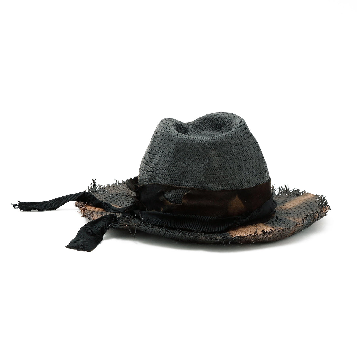 Bleach Paper Fedora Hat / BLACK