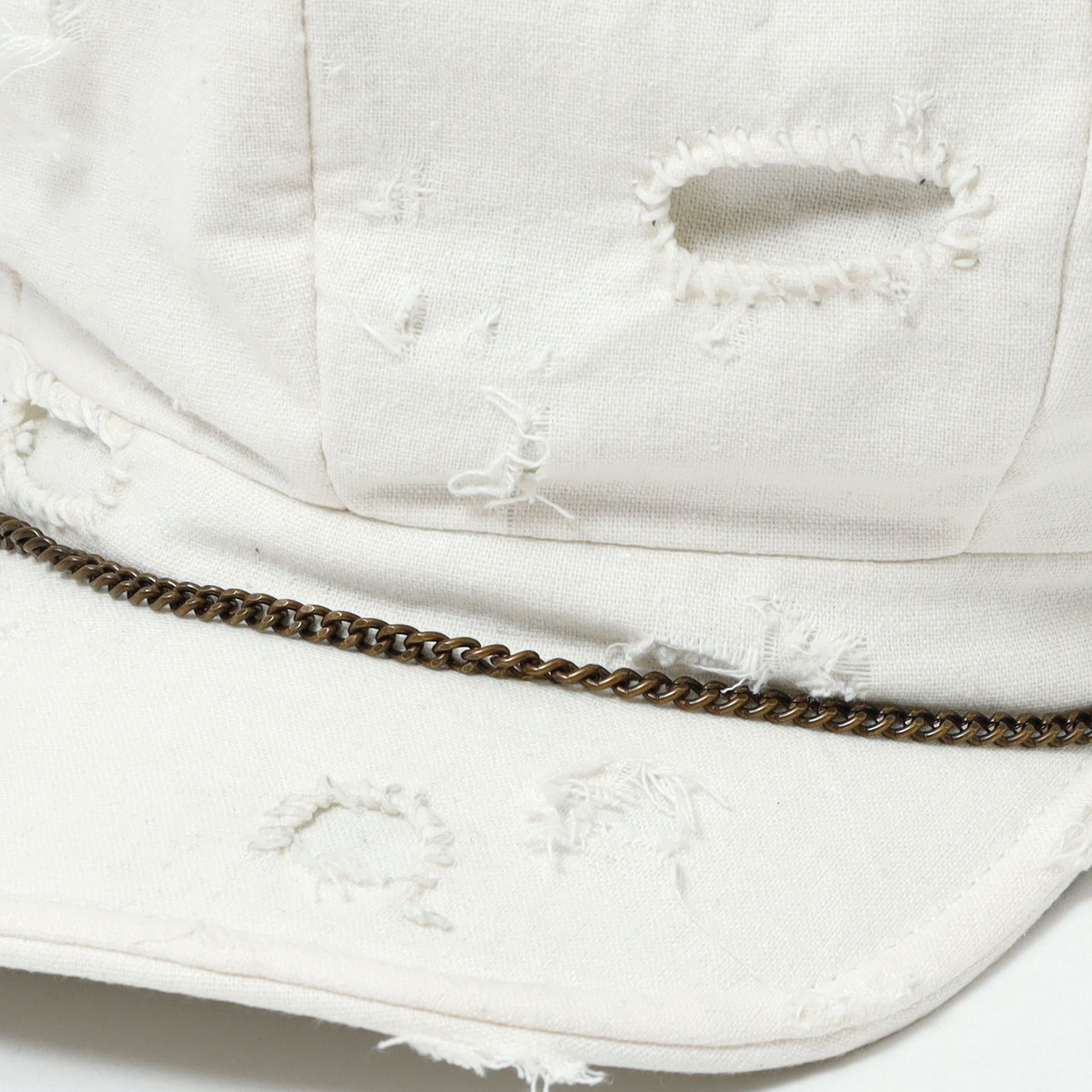 Chain C/L White Casquette / WHITE