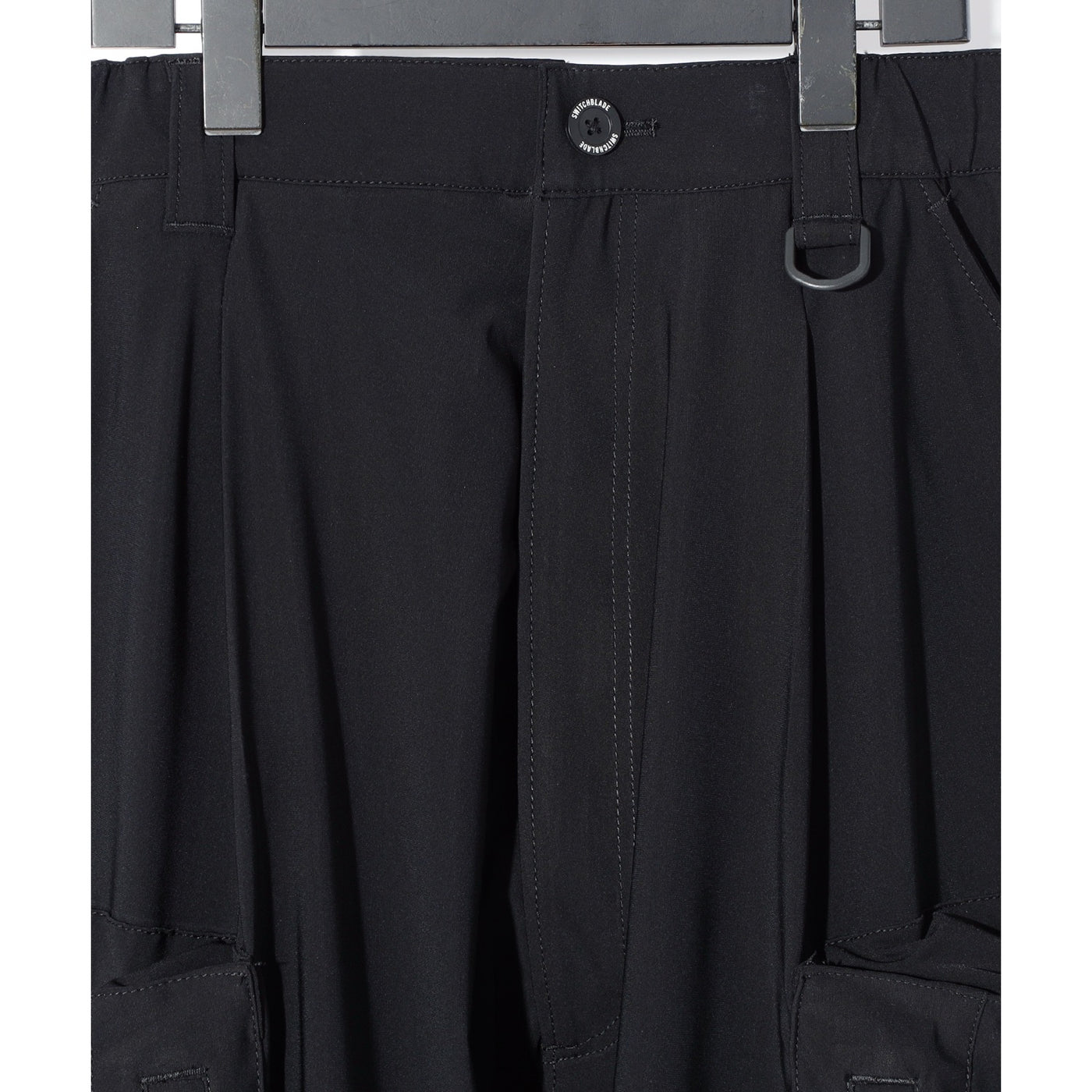 OVERSIZED POCKET SARROUEL PT / BLACK