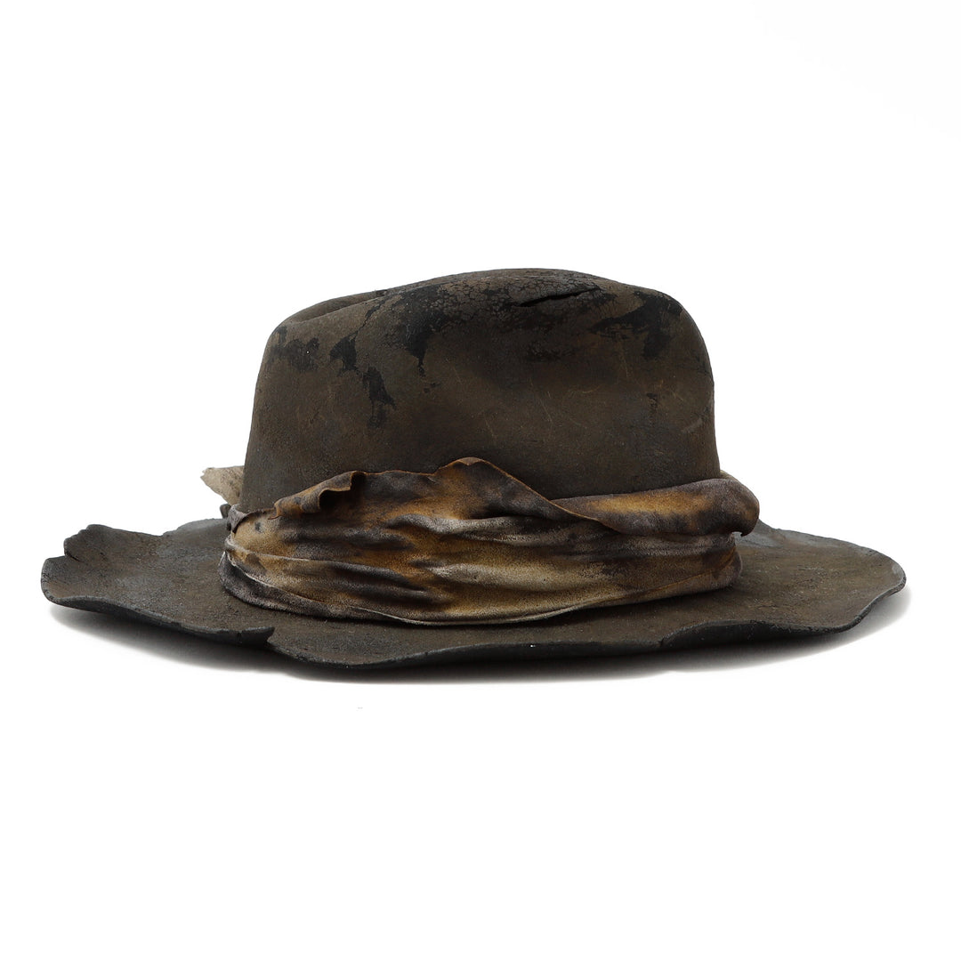 triangles hat(トライアングルズハット)Dyed Leather Rabbit