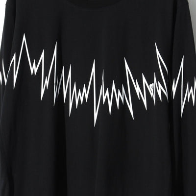 Waveline L/S Tee / BLACK