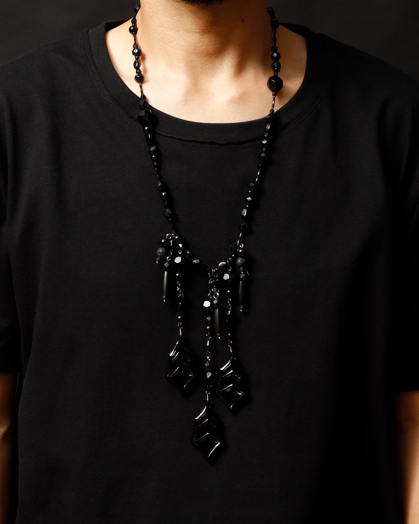 深淵 / Abyss / necklace / BLACK