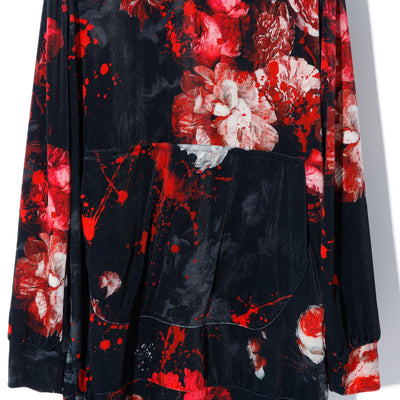 FloraVelor LooseHoodie / Flora