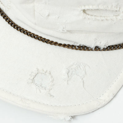 Chain C/L White Casquette / WHITE