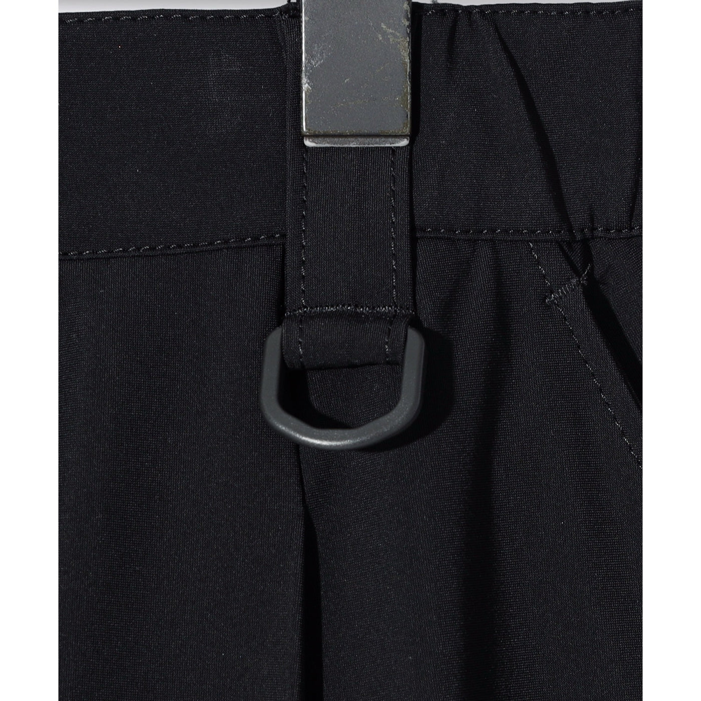 OVERSIZED POCKET SARROUEL PT / BLACK