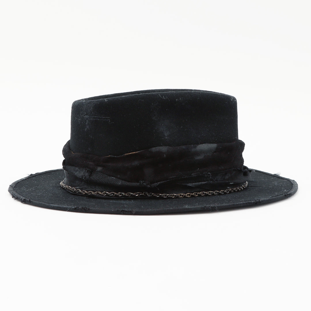 triangles hat(トライアングルズハット) Chain & Leather Painting