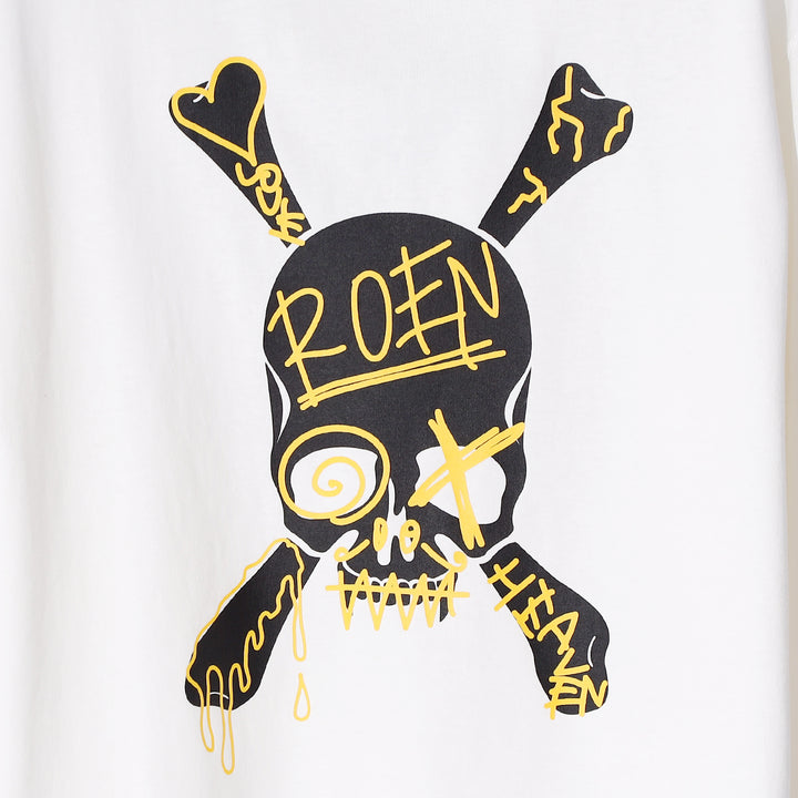 Roen(ロエン) COLOR GRAPHIC T / WHITE – ANRE-R SALON