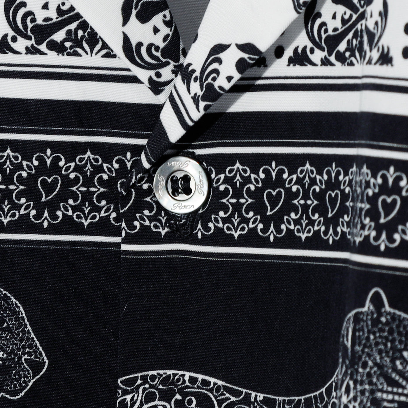 ETHNIC HALF SLEEVE SH / BLACK