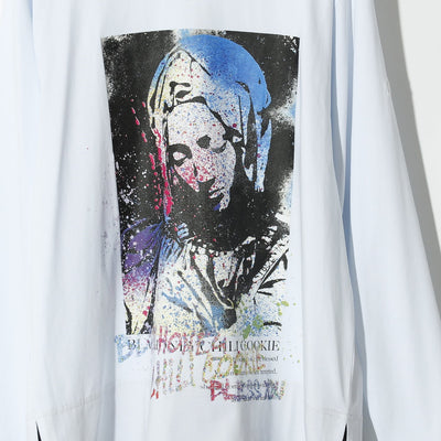 Saint Mary L/S Tee / WHITE