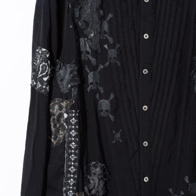 REMAKE DRESS PATCH SH / BLACK