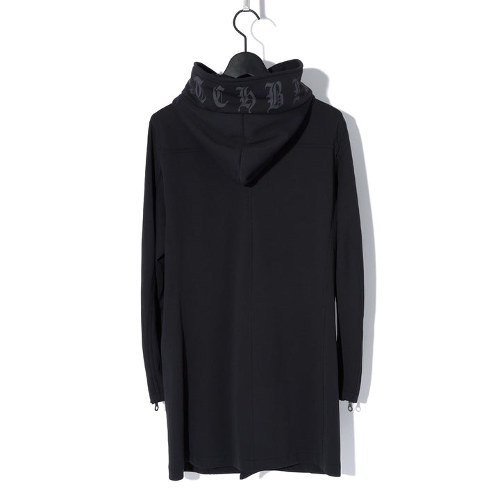 SWITCHBLADE(スイッチブレード) HIGH-NECK LONG HOODIE JK / BLACK