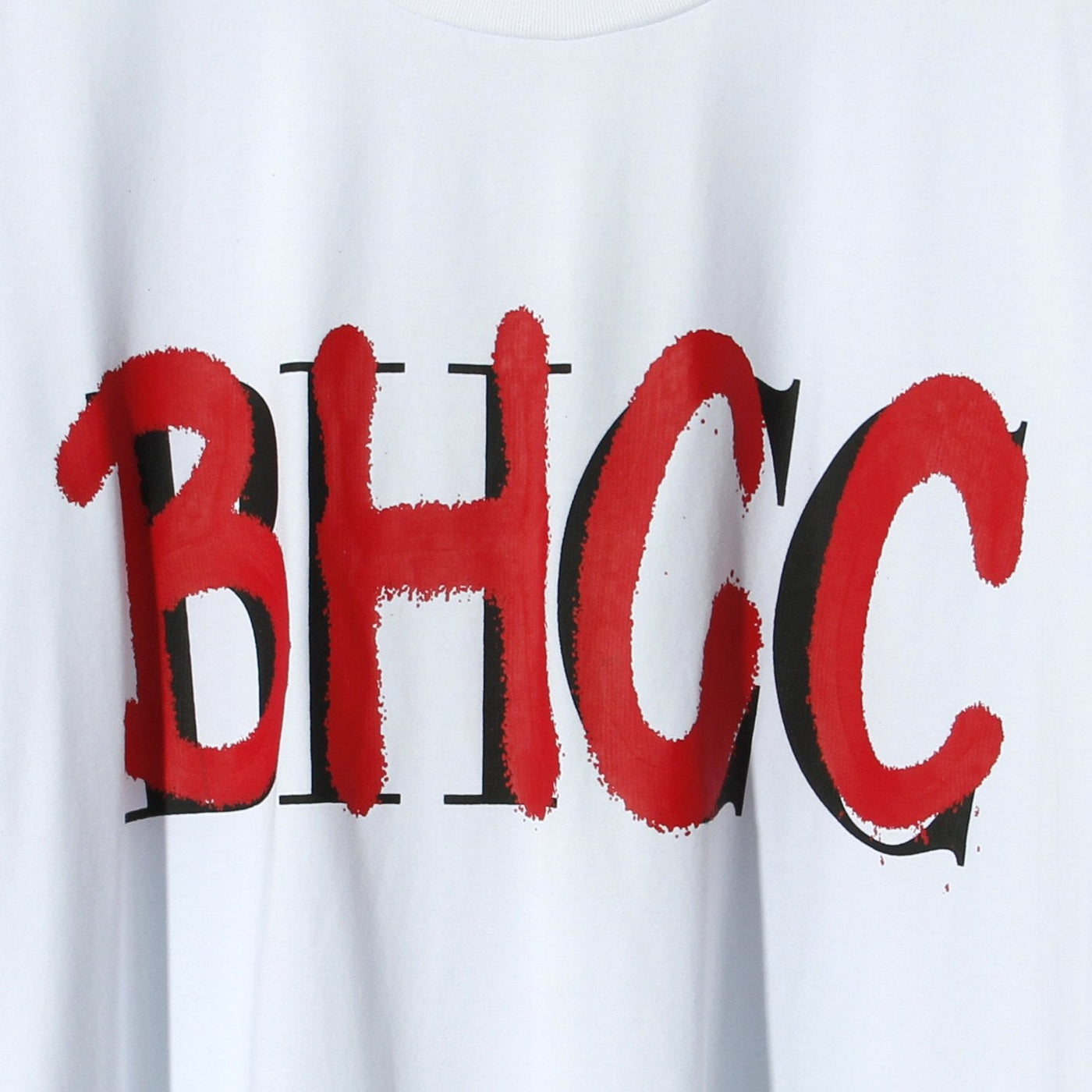 B.H.C.C Layered Logo Tee / WHITE