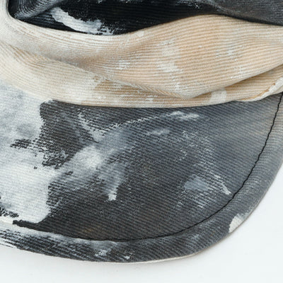 Painting Denim Turn Cap / INDIGO